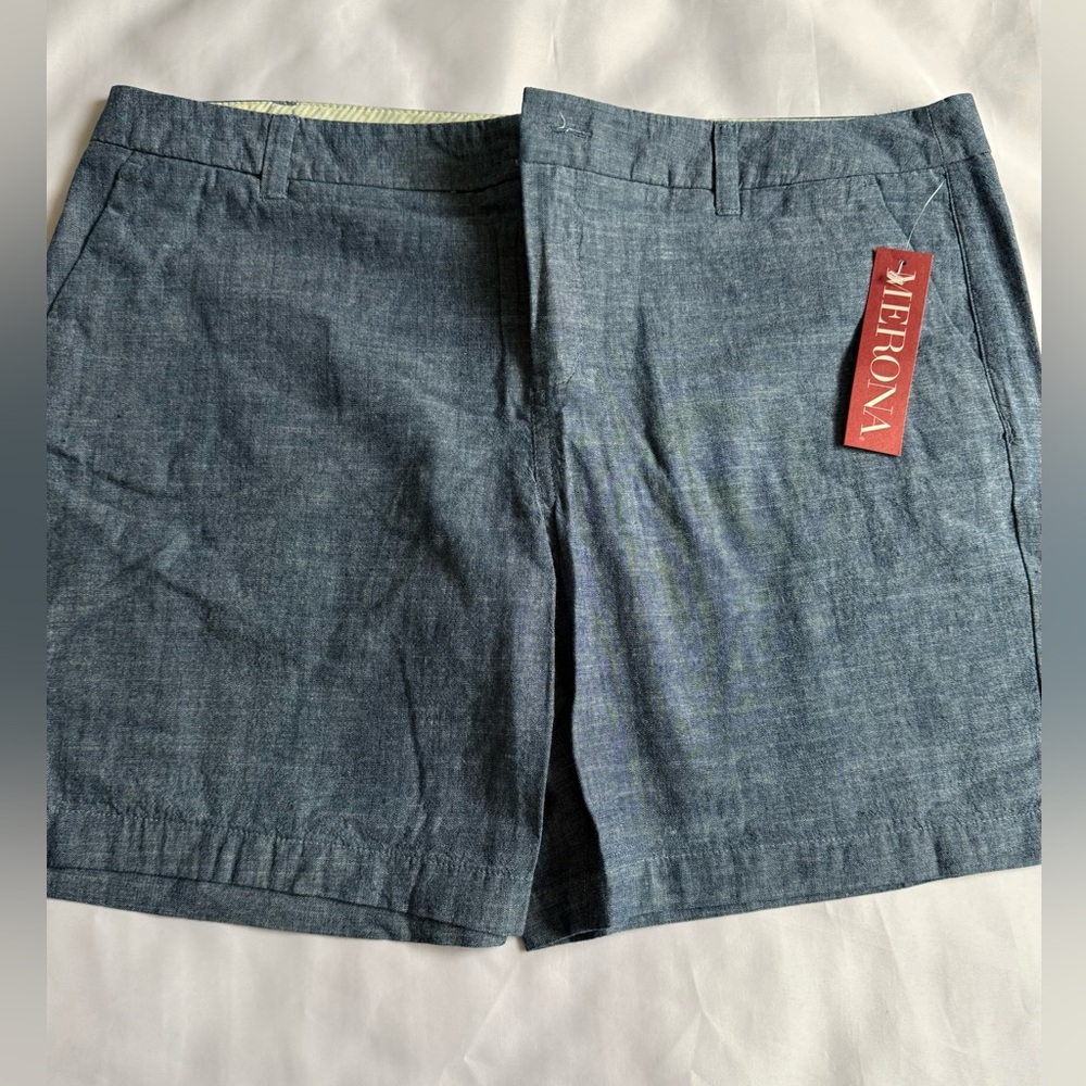 Target Indigo Chambray Fabric Size 12